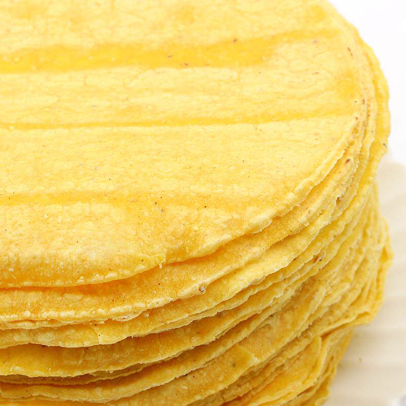 6寸taco玉米饼60张低脂主食墨西哥塔克面饼薄塔手抓饼