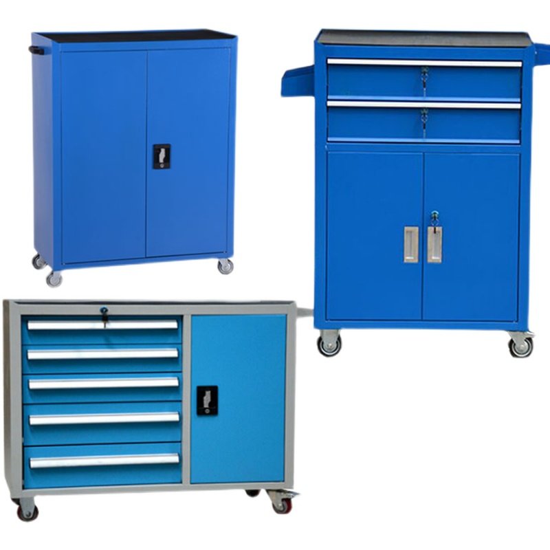 工具车间铁皮柜汽修多功能重型工厂用工工具箱维修工具车