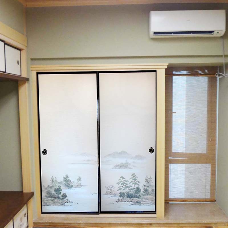 定制日式衣柜柜门榻榻米推拉门福斯玛门异形定做和室门