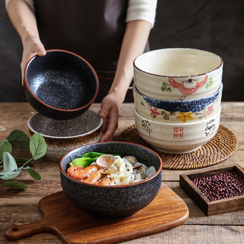 好看看的面条陶瓷拉面家用大碗单个吃饭饭碗碗