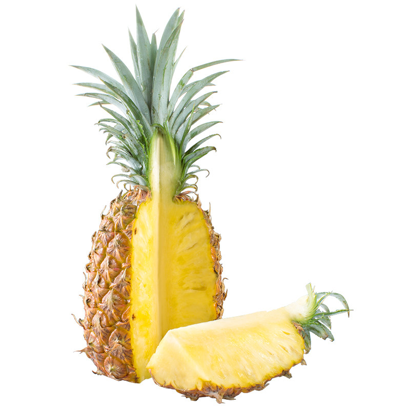 海南金钻凤梨2个装 3.5到4斤17号无眼小凤梨 新鲜水果金菠萝香甜