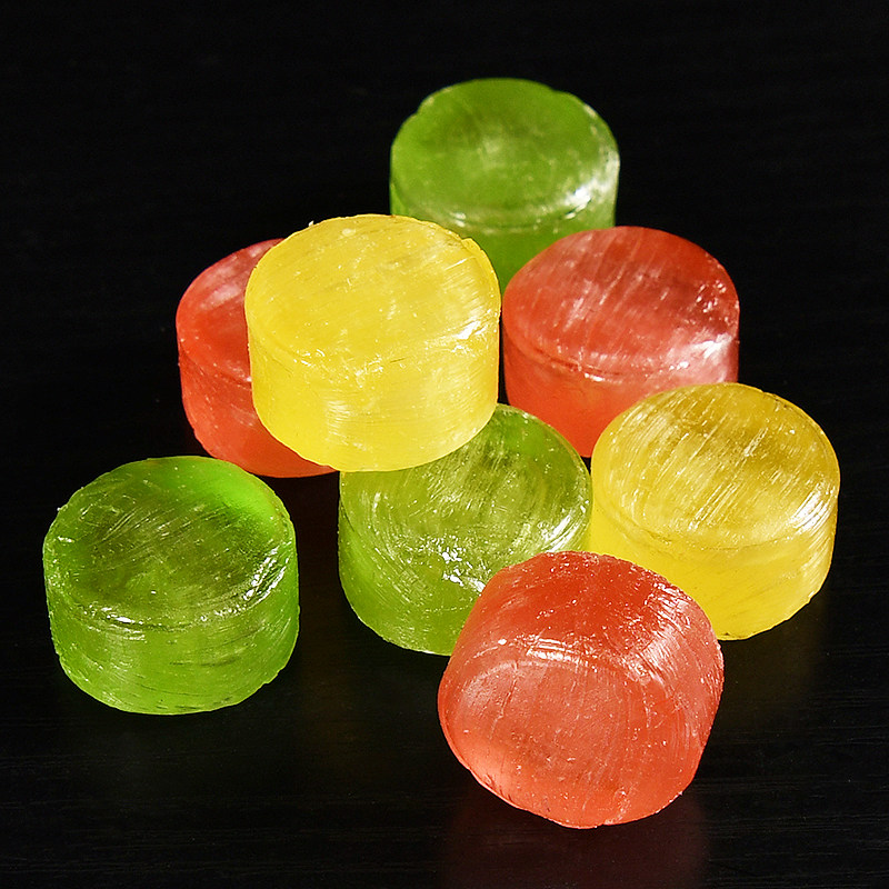 马大姐酸三色水果味硬糖婚庆喜糖休闲办公儿童零食草莓苹果柠檬味