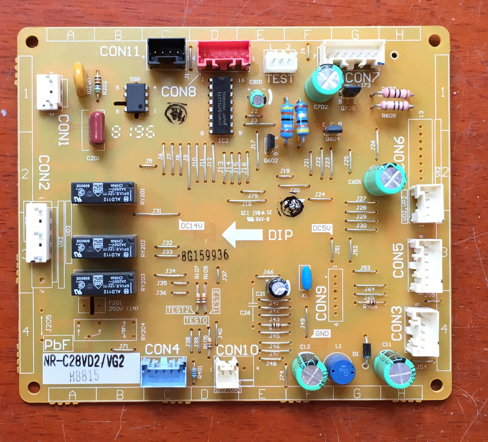 配件松下冰箱变频电脑nrc28vd2vg2控制基板主板pcb电路板