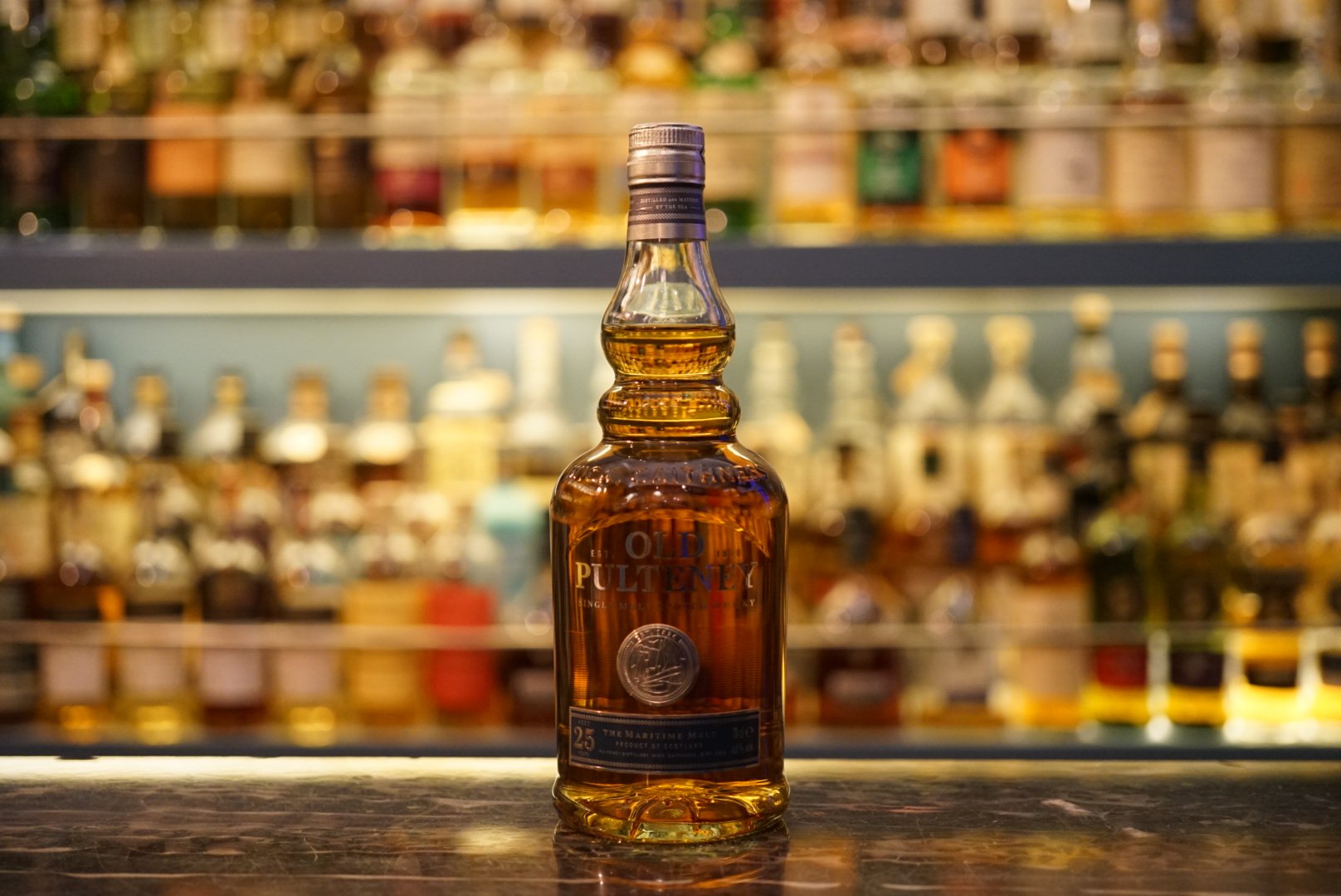 进口洋酒oldpulteney富特25年单一麦芽苏格兰威士忌威士忌