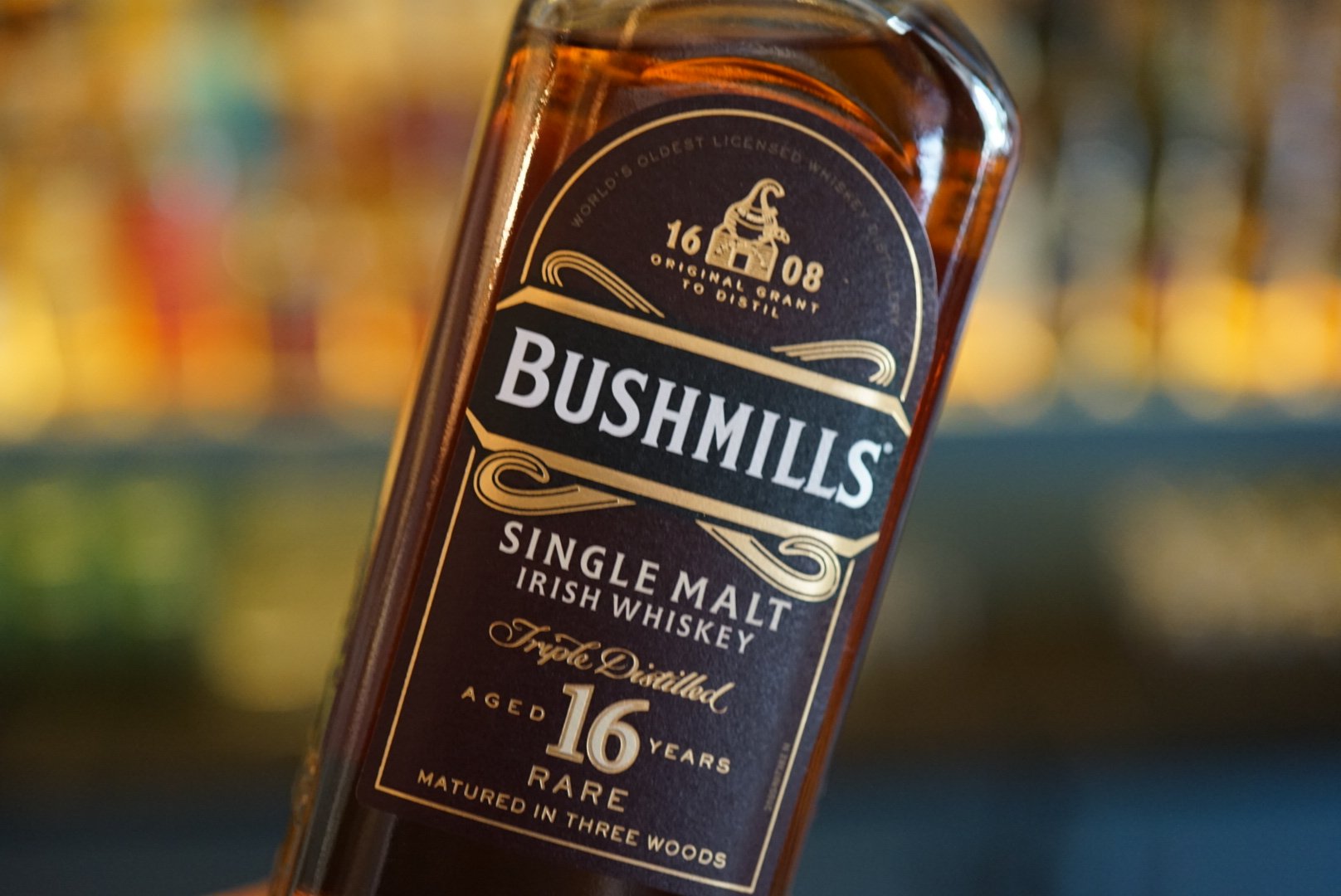 bushmills16yo布什米尔百世16年单一麦芽威士忌正品行货威士忌