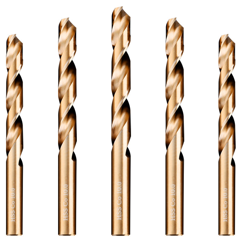 麻花钻头套装手电电钻含钴打孔钻铁钢铁不锈钢螺丝