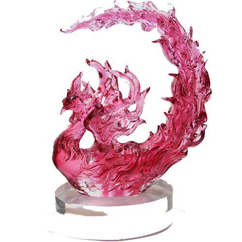 中秋送礼教师节礼物袁都yuandu品牌琉璃摆件浴火凤凰脏衣篮