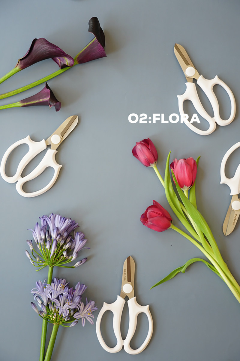 剪刀花艺花气定制艺师园艺鲜花花枝家庭插花剪刀