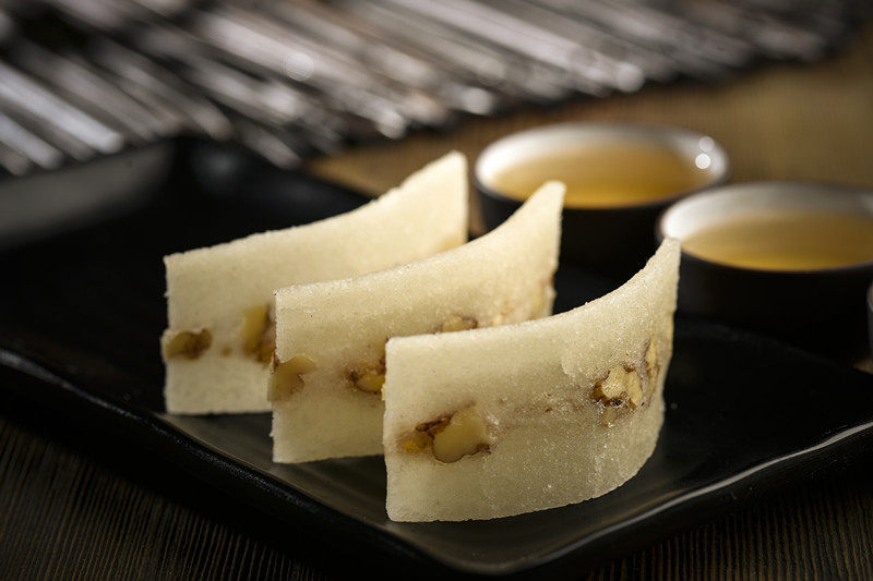 四川特产叙永两河孟家桃片糯米糕桃片糕云片小吃传统中式糕点