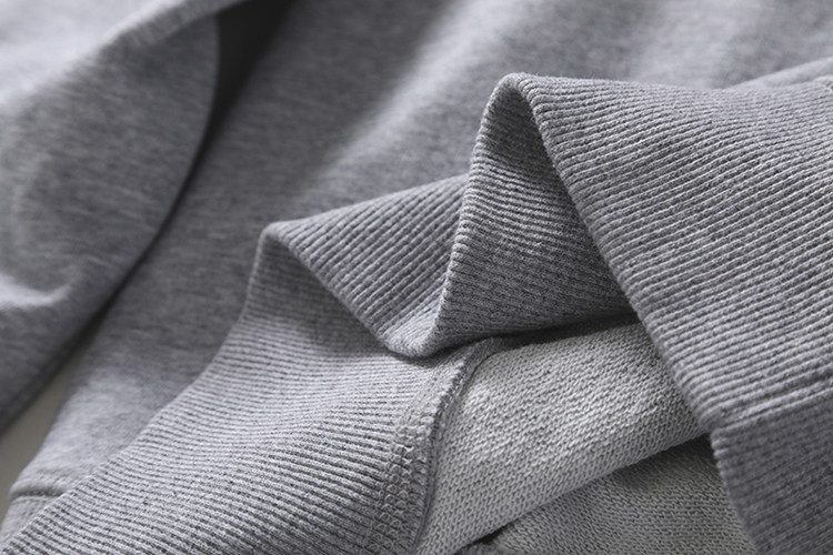 美式休闲全棉水洗毛圈面料贴布工艺秋季新款卫衣