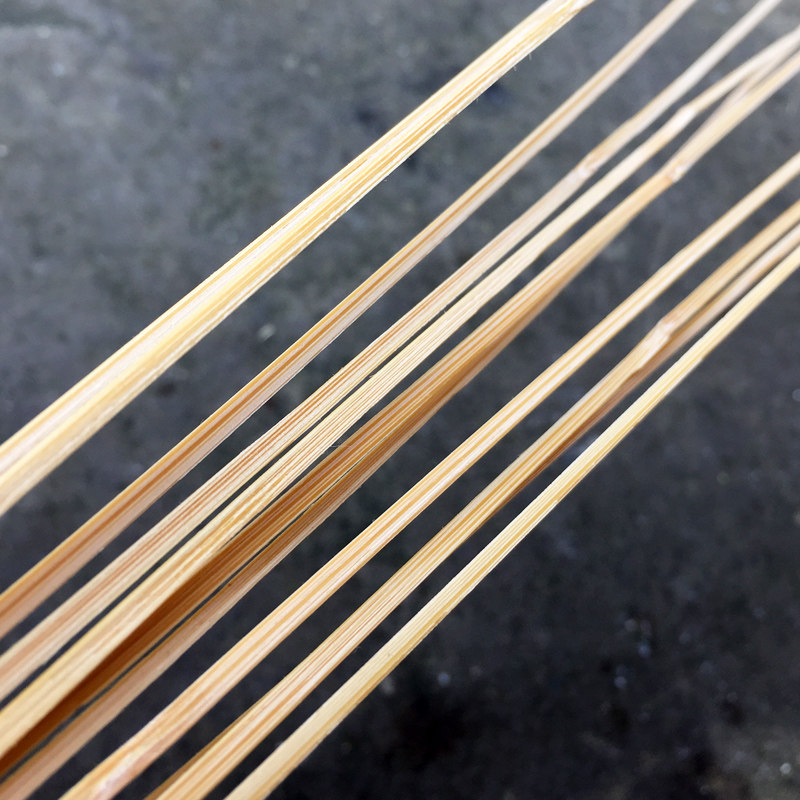 竹编皮毛黄皮毛竹片篾丝婚庆篾匠竹条料细丝竹竹编