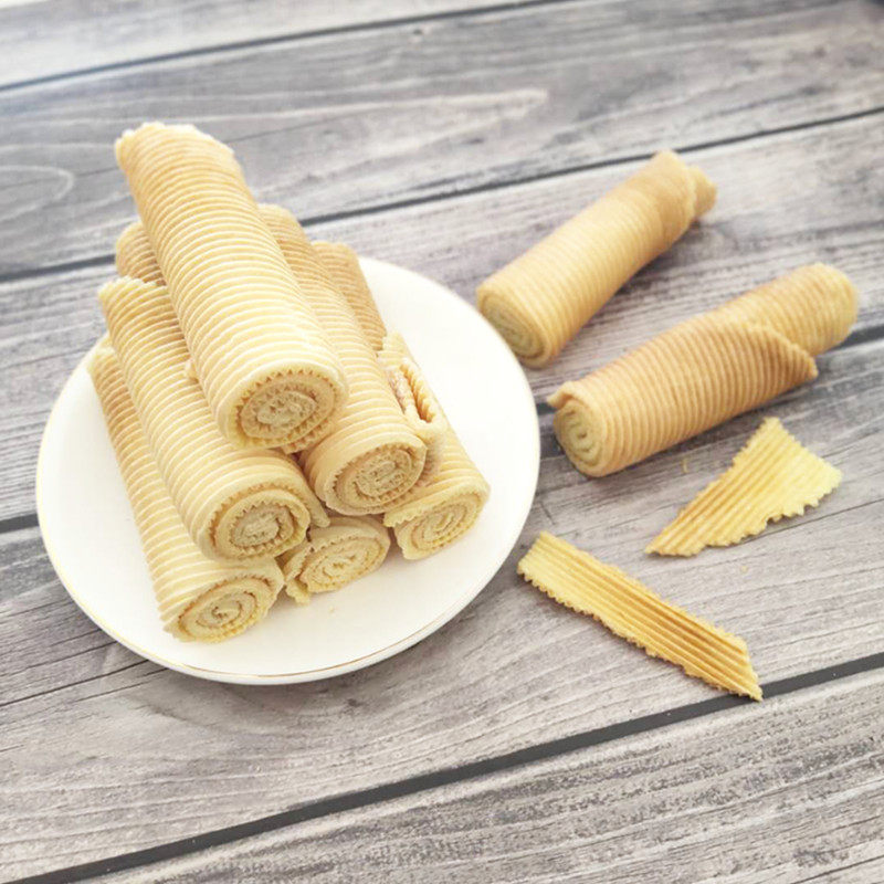 蛋卷手工鸡蛋老式现做白糖红糖夹心怀旧零食蛋卷