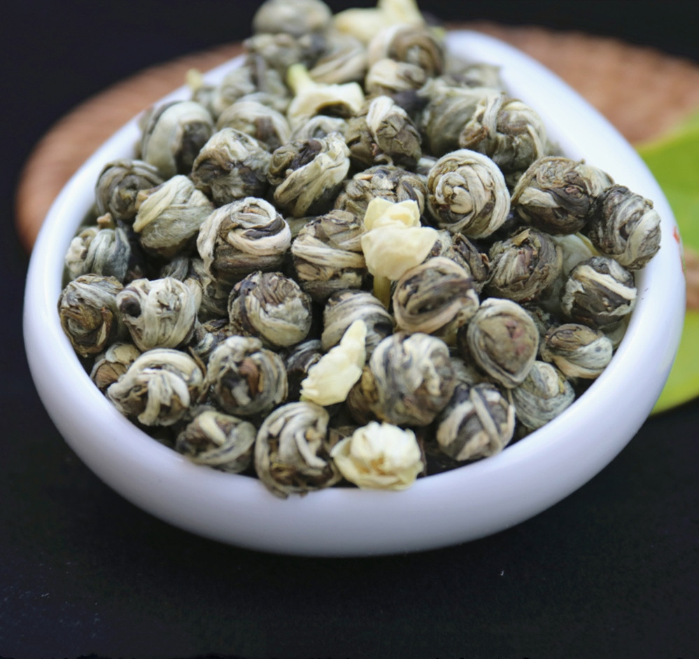 茉莉花茶白龙珠新茶浓香型广西横县茉莉绣球茉莉龙珠寿元250g袋装