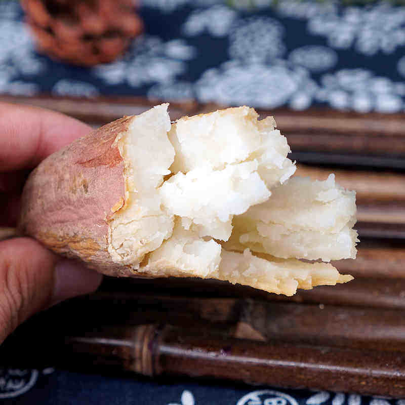 山东哈密冰糖新鲜白心蜜糖心红薯超甜农家自种番薯