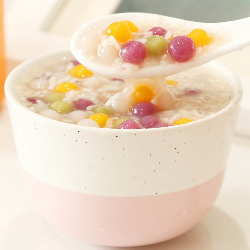 隆尚小芋圆混合整箱16包冷冻包邮糯米汤圆酒酿汤圆