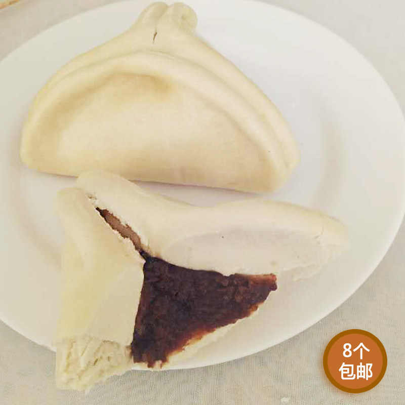 甜味馒头红糖三角包早餐早餐熟食手工老面馍馍包点