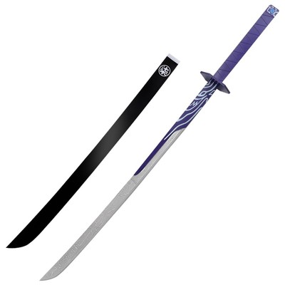 刺客魔刀千刃一米伍六七木质1米08便宜大号青凤双真刀金属cos玩具