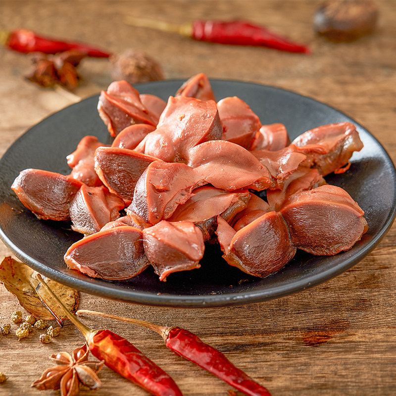 王老太香辣鸭胗120g卤味即食鸭肉特产休闲零食鸭胗花鸭货熟食鸭肫