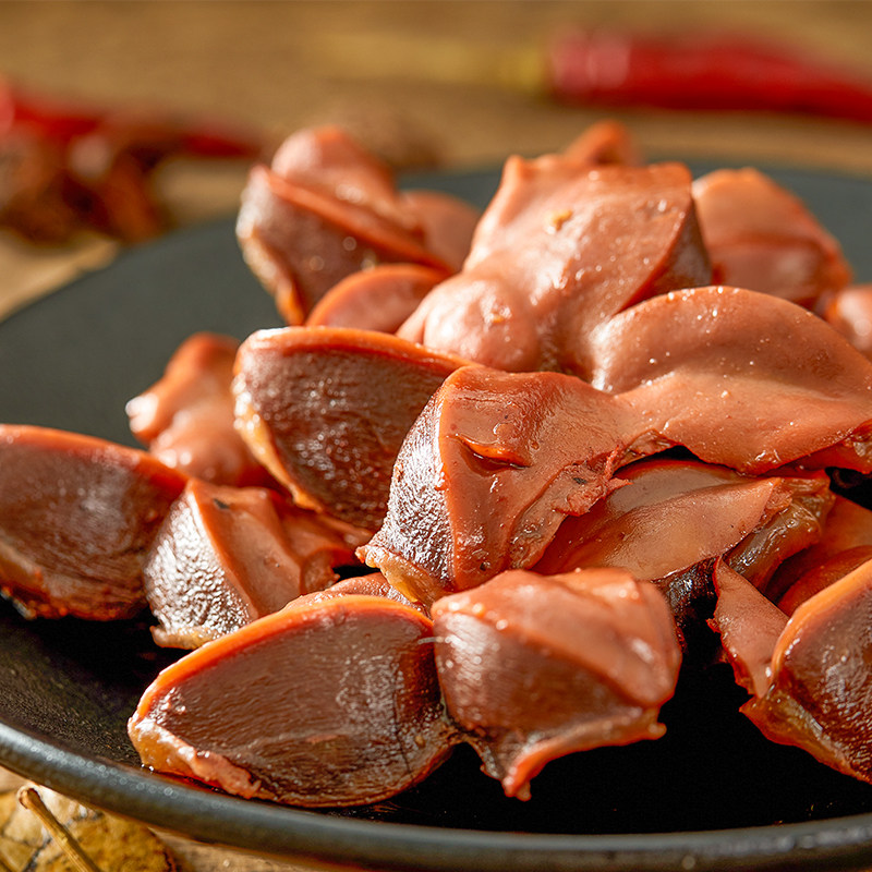 王老太香辣鸭胗120g卤味即食鸭肉特产休闲零食鸭胗花鸭货熟食鸭肫