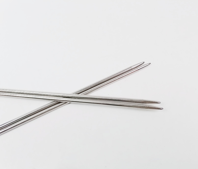 毛衣棒针三燕不锈钢直针618号毛线编织工具针