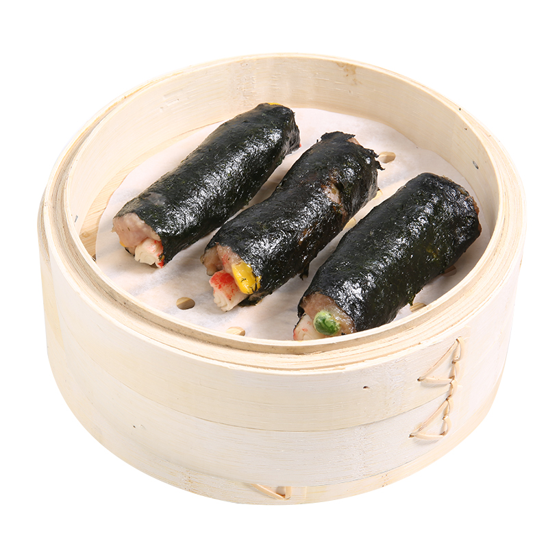 蟹柳紫菜卷港式早点速冻营养早餐下午茶点心冷冻点心2.5kg约40只