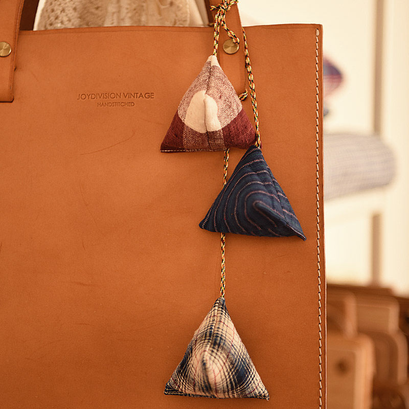 老粗粗布日式驱蚊香囊香薰中草药药材驱虫安神香包