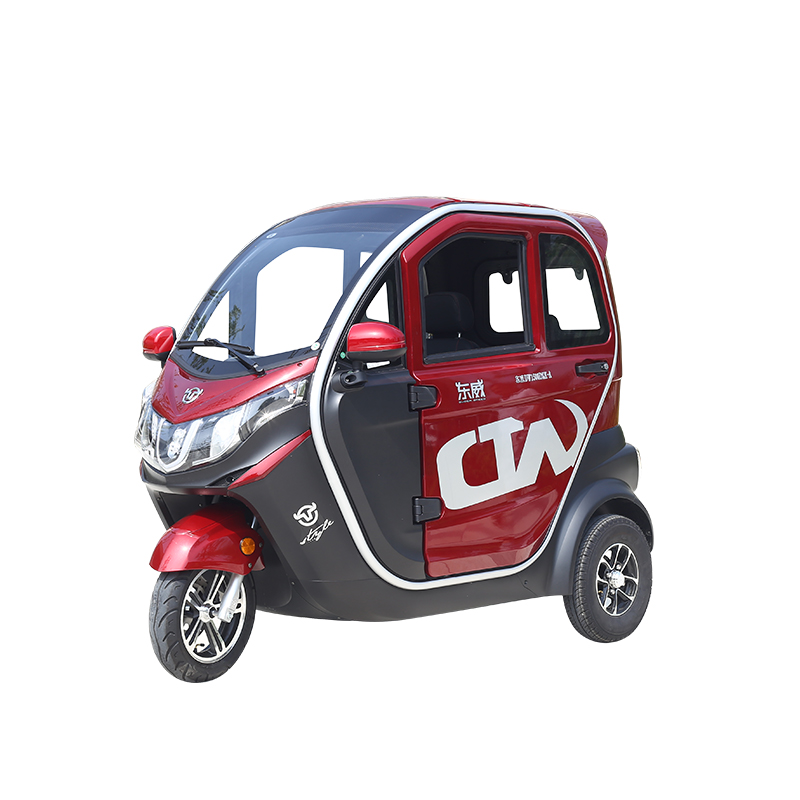 东威a6l新能源国标款可上牌全封闭电动三轮车代步电动三轮车