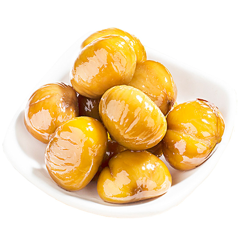 板栗仁2500g甘栗仁5斤即食油栗子熟油栗仁真空包装无添加栗当家