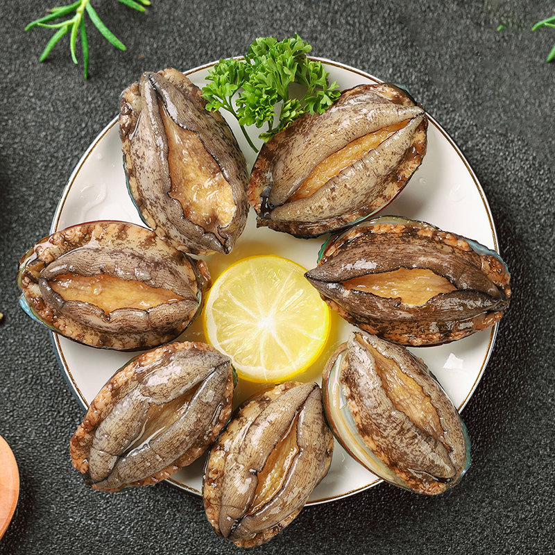 鲍鱼鲜活新鲜冻煮大个海鲜水产袋装鲍鱼