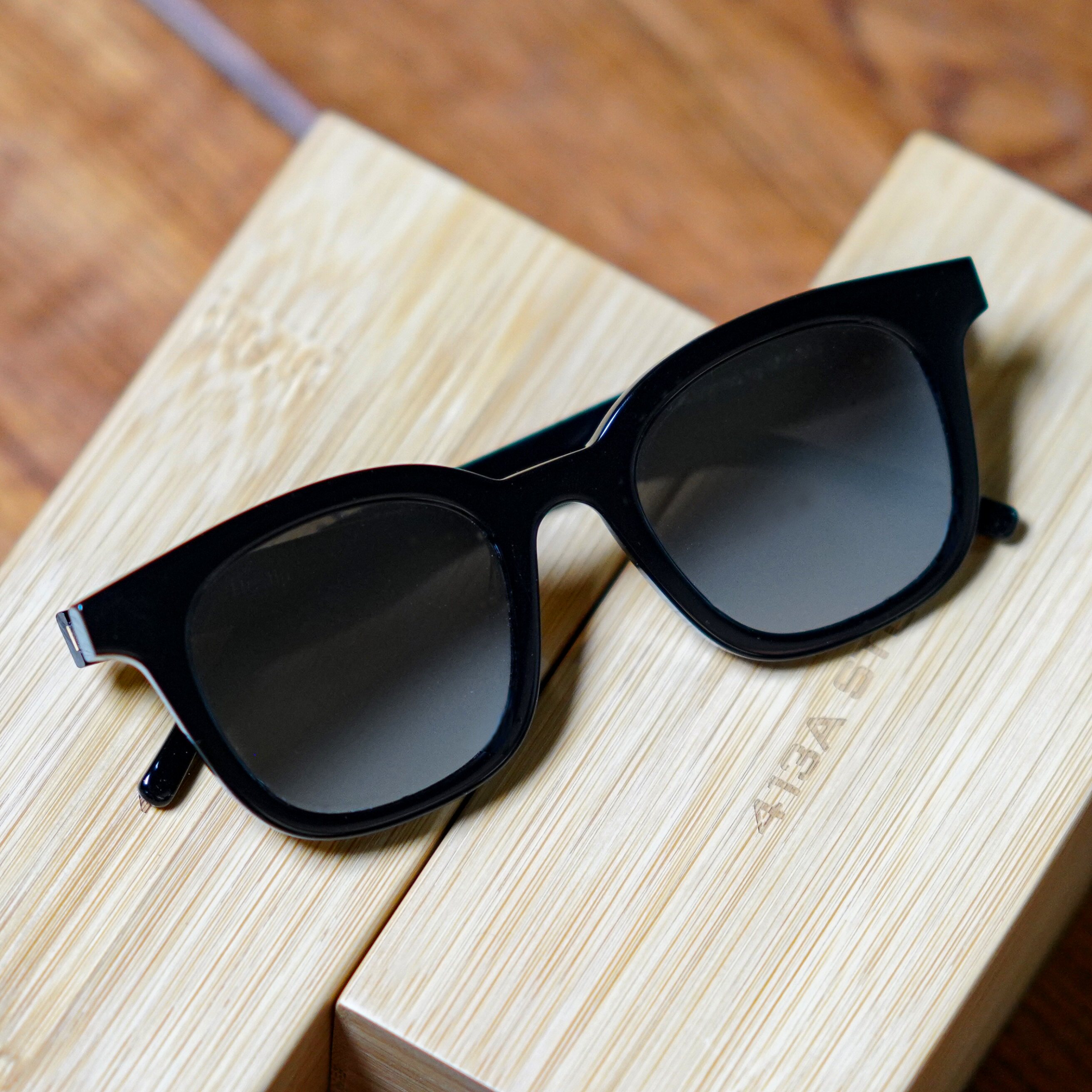 413astudio明星同款水银墨镜太阳近视平光镜配太阳眼镜