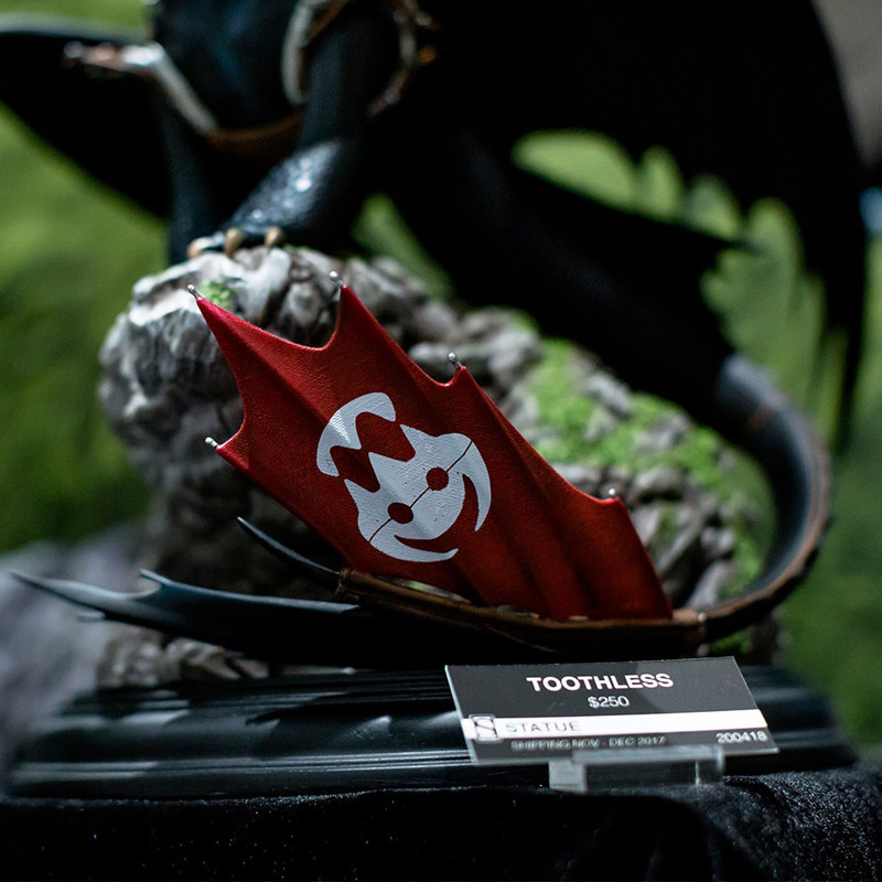 现货夜煞 手办 tftoys私人定制 toothless 无牙之仔 雕像