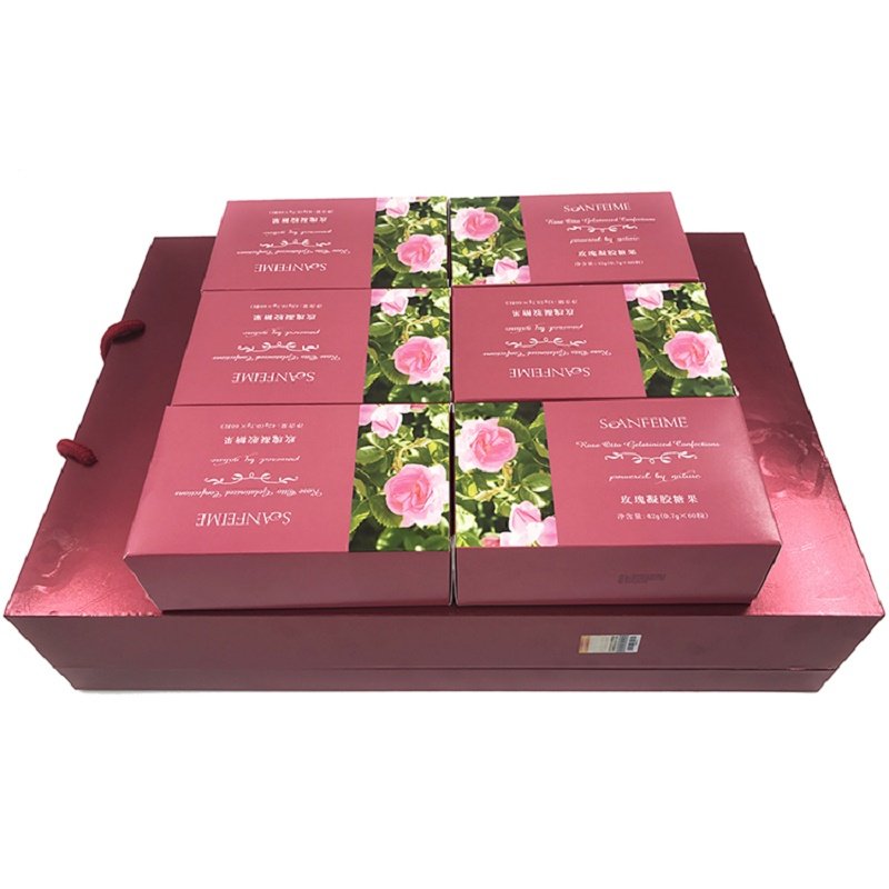 圣菲之美奥图玫瑰礼盒60360粒自然自然蜜蜜语芳香面部护理套装