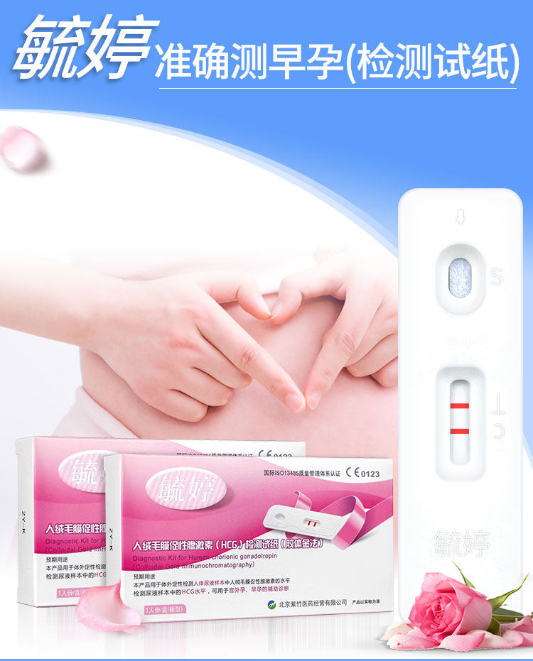 毓婷验孕棒1支装精准测量早早孕检测试纸试孕纸测孕笔怀孕1人份