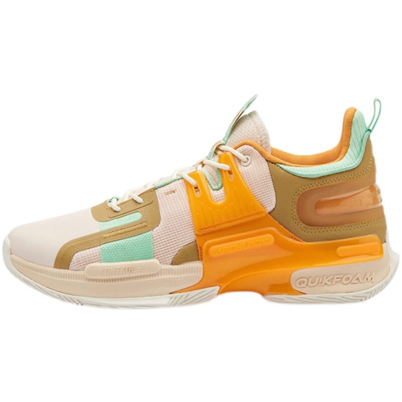 度克克制2代可兰白克男子低帮耐磨防水减震篮球鞋