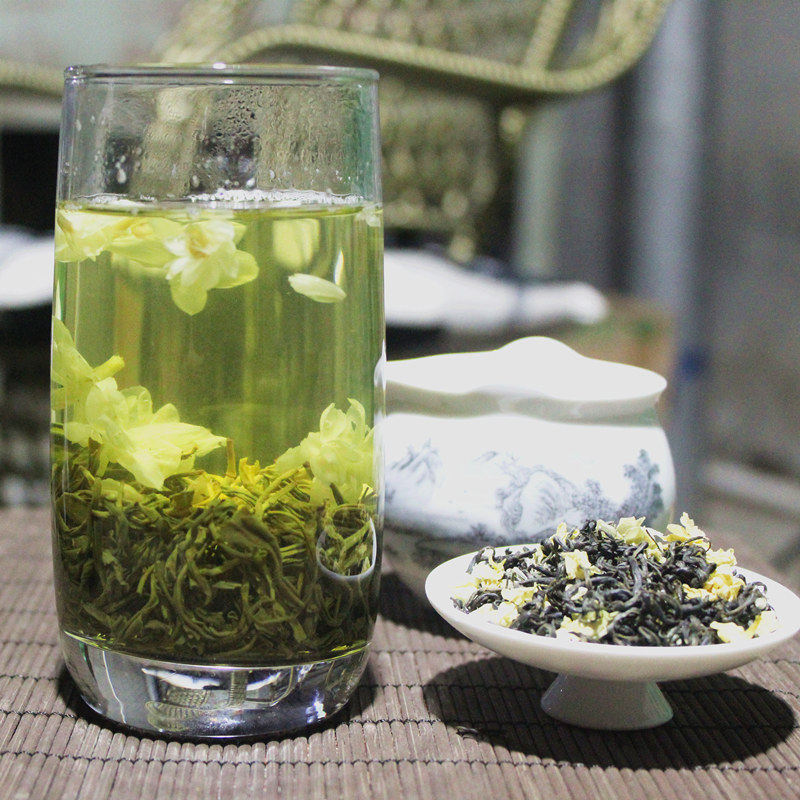 2022新茶四川花毛峰碧潭级炒花飘雪浓香香型再加工茶