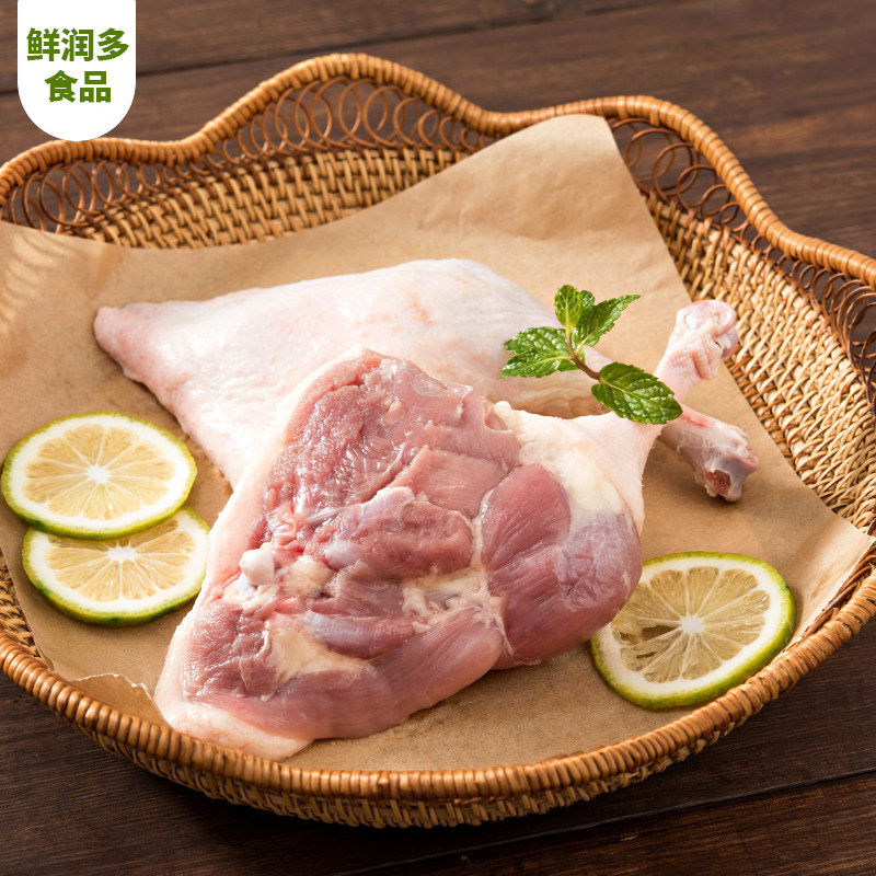 六和鸭边腿鸭腿肉带边骨头新生鲜冷冻鸭边腿19斤江浙沪皖整箱包邮