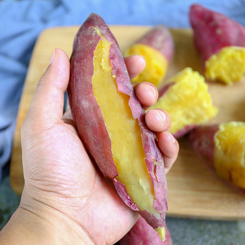 5斤装大号临安天目山红薯新鲜现挖小红薯红薯板栗番薯地瓜黄心