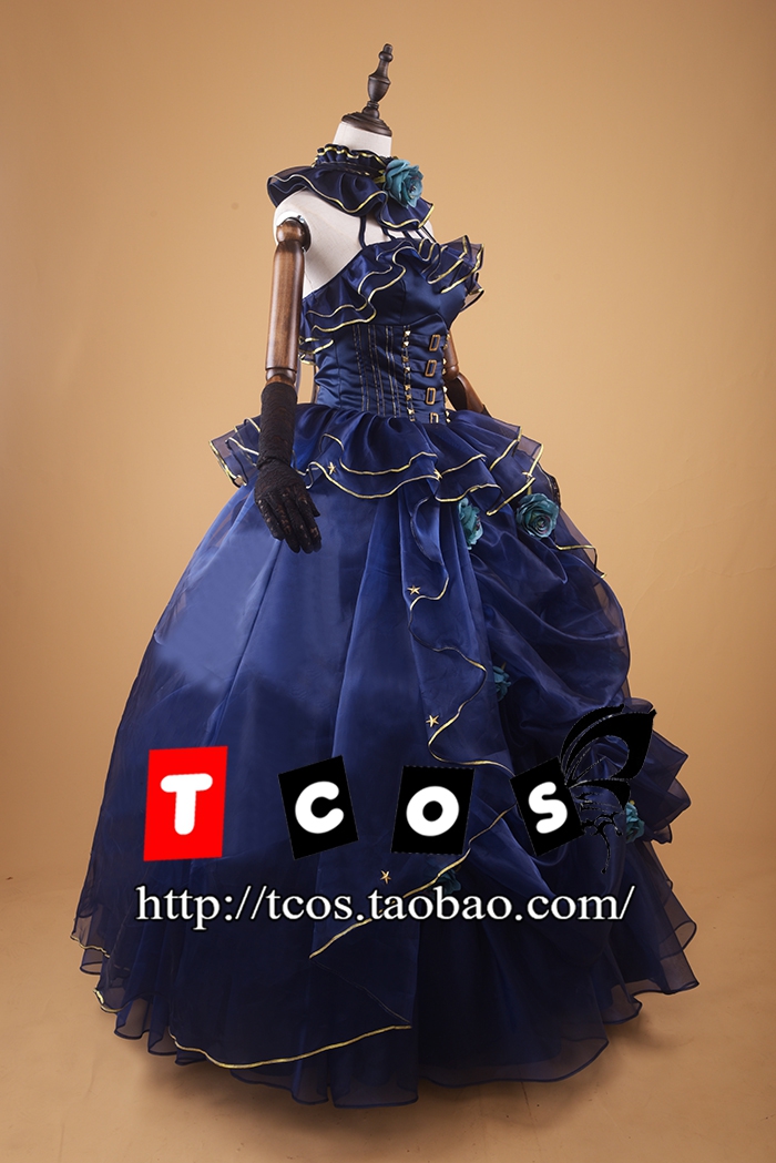 暖暖tcos奇迹cos裙子环游世界藏青青色天蝎座cosplay女装