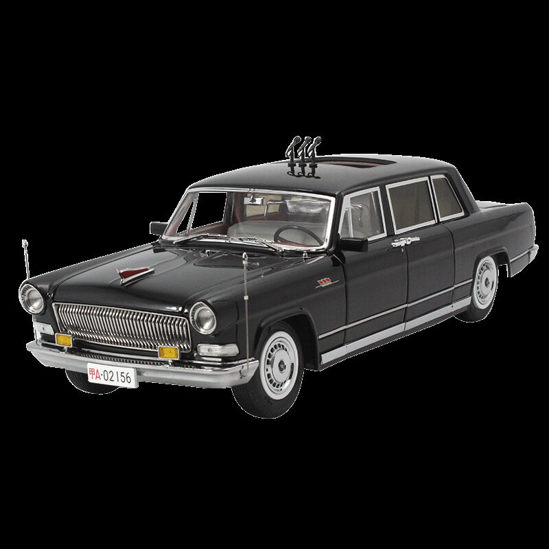 车模红旗高档世纪龙ca772tj50周年检阅合金汽车合金车