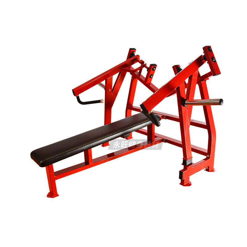 商用型仰卧推胸机悍马维护健身房器材平卧推胸训练力量训练器械局部型