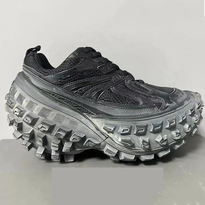 巴黎defender轮胎男女透气新款厚底老爹增高运动休闲时尚休闲鞋