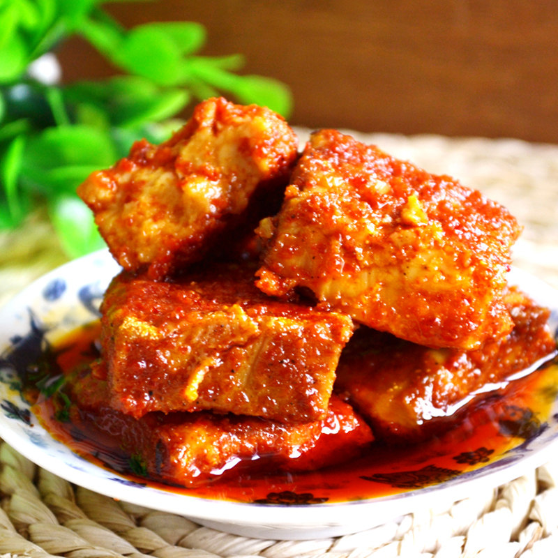 云南特产牟定腐乳云香豆腐乳110克瓶红油香辣卤腐豆腐乳