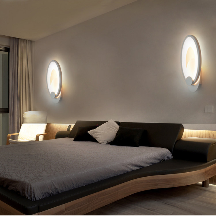 壁灯卧室灯具床头头灯客厅简约温馨现代创意壁灯