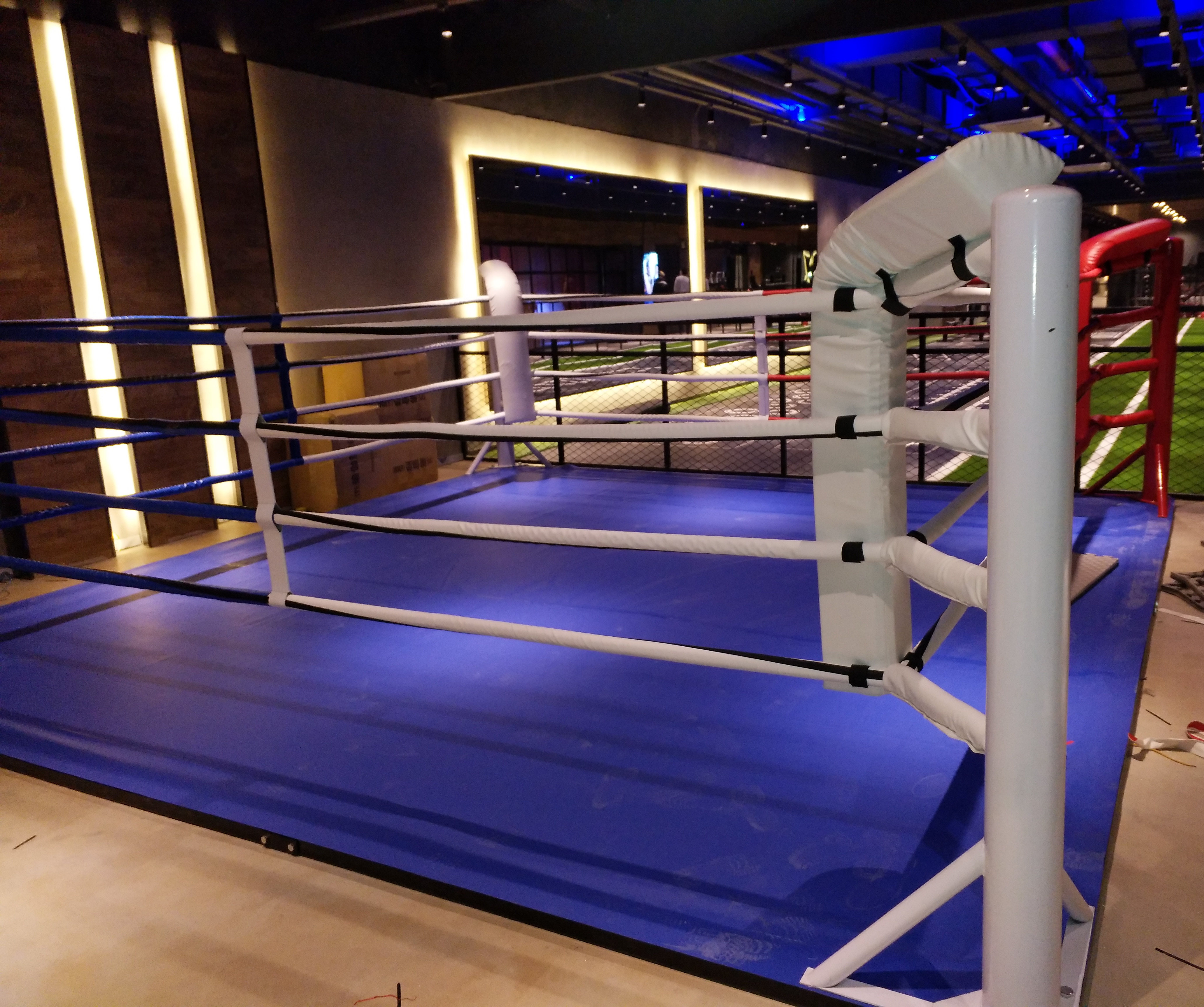 格斗银盛拳击散打搏击擂台八角mma拳击擂台