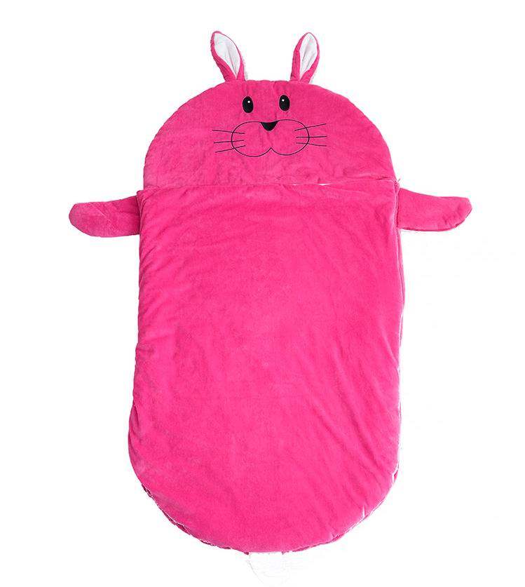 卡通动物造型儿童睡袋午睡旅行隔脏春秋薄款睡袋