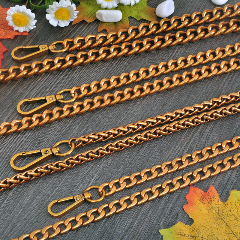 古金色包包链子包带包包链条配件金属包链包带子金属包链带