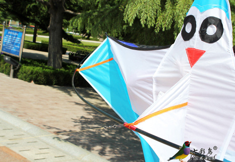 海鸥风筝3米前撑树脂好飞风筝