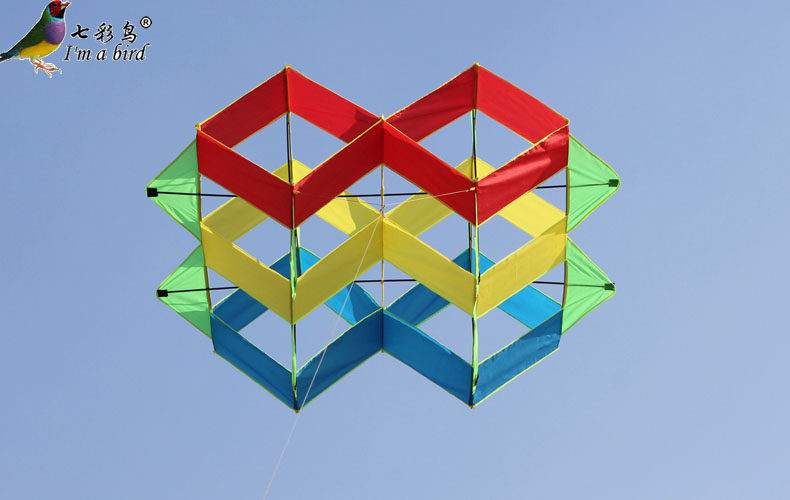 风筝潍坊立体宫灯健身3级风力以上放飞风筝