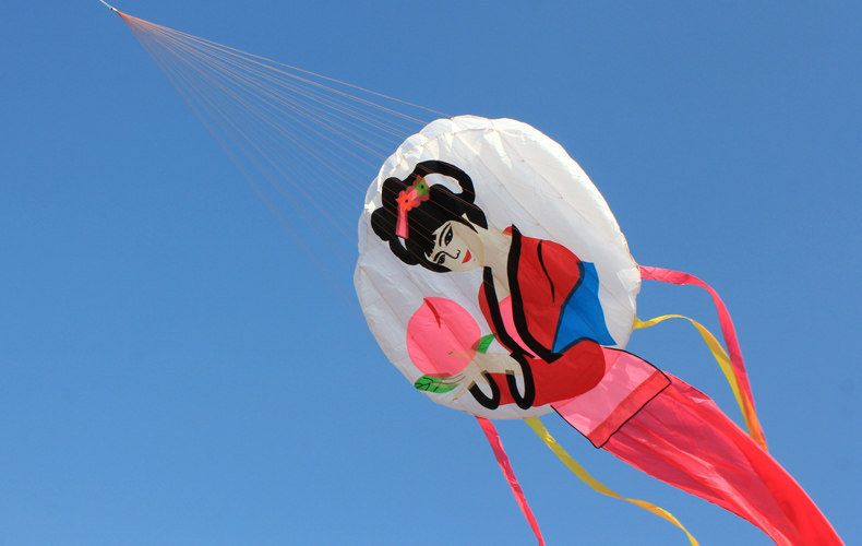 风筝麻姑献寿工厂直销软体潍坊有益健康风筝