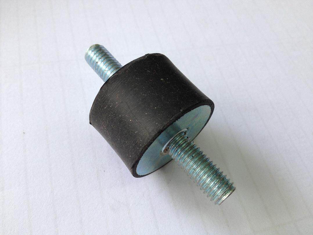 橡胶减震器减震螺丝靠背螺丝隔震器垫脚(vv双头螺杆m5x12 15x20)